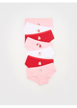 Reserved - Świąteczne majtki Pusheen 7 pack - pastelowy róż ze sklepu Reserved w kategorii Majtki dziecięce - zdjęcie 188001295