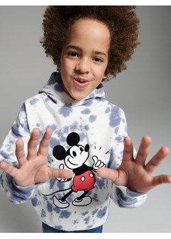 Reserved - Bluza z kapturem Mickey Mouse - złamana biel ze sklepu Reserved w kategorii Bluzy chłopięce - zdjęcie 188001489