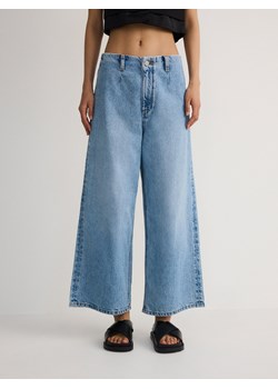 Reserved - Jeansy culotte - niebieski ze sklepu Reserved w kategorii Jeansy damskie - zdjęcie 188001518