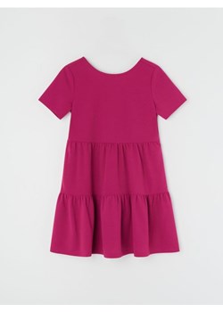 Sinsay - Sukienka mini z dekoltem na plechach - różowy ze sklepu Sinsay w kategorii Sukienki - zdjęcie 188001938