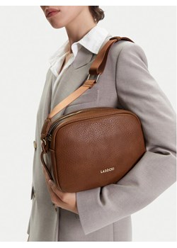 Torebka Lasocki LSK-K-030-06 Brązowy ze sklepu eobuwie.pl w kategorii Listonoszki - zdjęcie 188001968
