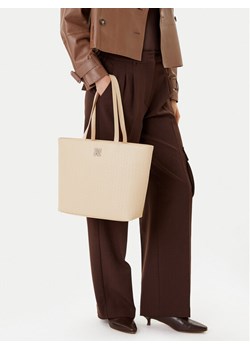 Torebka Nine West CEO-HAMPSHIRE-IV-LDA8170 Beżowy ze sklepu eobuwie.pl w kategorii Torby Shopper bag - zdjęcie 188002048