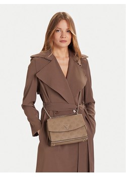 Torebka Guess Cresidia II HWPD98 88210 Beżowy ze sklepu eobuwie.pl w kategorii Kopertówki - zdjęcie 188002066