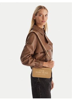 Torebka Marc Jacobs The Leather Mini Bag 2S4SMN080S02 Brązowy ze sklepu eobuwie.pl w kategorii Listonoszki - zdjęcie 188002067