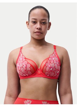 Chantelle Biustonosz z fiszbiną Lush C22OM0 Koralowy ze sklepu MODIVO w kategorii Biustonosze - zdjęcie 188002448