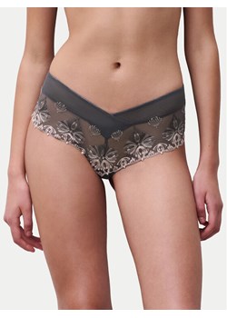 Chantelle Bokserki Champs Élysées C26040 Szary ze sklepu MODIVO w kategorii Majtki damskie - zdjęcie 188002455
