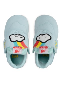 New Balance Kapcie CV574CHB Błękitny ze sklepu MODIVO w kategorii Buciki niemowlęce - zdjęcie 188002456