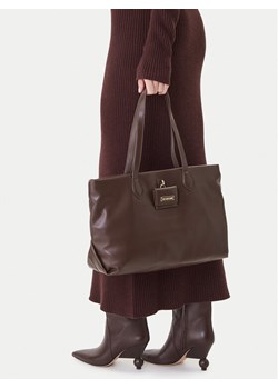 LOVE MOSCHINO Torebka JC4358PP0NKN0313 Brązowy ze sklepu MODIVO w kategorii Torby Shopper bag - zdjęcie 188002459