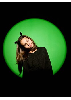 Reserved - Bluzka z metalizowaną nitką - czarny ze sklepu Reserved w kategorii Bluzki dziewczęce - zdjęcie 188003016