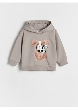 Reserved - Bluza z aplikacją - jasnoszary ze sklepu Reserved w kategorii Bluzy dziewczęce - zdjęcie 188003085