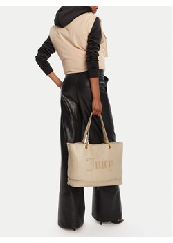 Juicy Couture Torebka EO-BEJXT8797WVP Beżowy ze sklepu MODIVO w kategorii Torby Shopper bag - zdjęcie 188003285