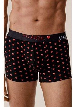 Atlantic 2-pack bokserki męskie 2GMH-028-CZARNY, Kolor czarny-wzór, Rozmiar L, ATLANTIC ze sklepu Primodo w kategorii Majtki męskie - zdjęcie 188004446