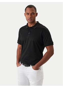KARL LAGERFELD Polo 745008 561204 Czarny Slim Fit ze sklepu MODIVO w kategorii T-shirty męskie - zdjęcie 188005506