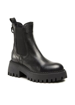 Badura Botki 21801 Czarny ze sklepu MODIVO w kategorii Botki - zdjęcie 188005565