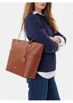 Nine West Torebka CEO-NEBRASKA-LDA8208A Brązowy ze sklepu MODIVO w kategorii Torby Shopper bag - zdjęcie 188005599