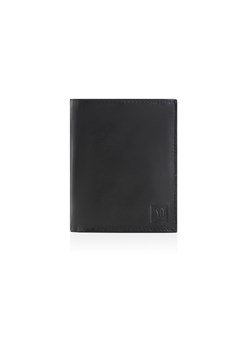 czarny portfel skórzany męski pionowy ze sklepu Słoń Torbalski w kategorii Portfele męskie - zdjęcie 188006185