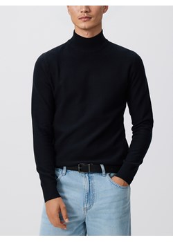 Reserved - Gładki golf z dzianiny - czarny ze sklepu Reserved w kategorii Swetry męskie - zdjęcie 188006728