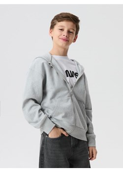 Sinsay - Rozpinana bluza z kapturem - szary ze sklepu Sinsay w kategorii Bluzy chłopięce - zdjęcie 188007539