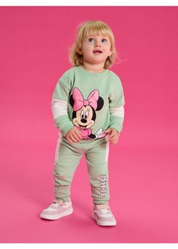 Sinsay - Komplet dresowy z nadrukiem Minnie Mouse - zielony ze sklepu Sinsay w kategorii Komplety dziewczęce - zdjęcie 188007606