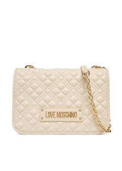 LOVE MOSCHINO Etui na karty kredytowe JC4000PP1OLA0110 Écru ze sklepu MODIVO w kategorii Czółenka - zdjęcie 188007659