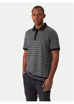 KARL LAGERFELD Polo 745006 561202 Czarny Regular Fit ze sklepu MODIVO w kategorii T-shirty męskie - zdjęcie 188007675