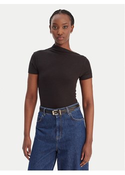 Guess Bluzka W6RP16 KD012 Czarny Regular Fit ze sklepu MODIVO w kategorii Bluzki damskie - zdjęcie 188007699