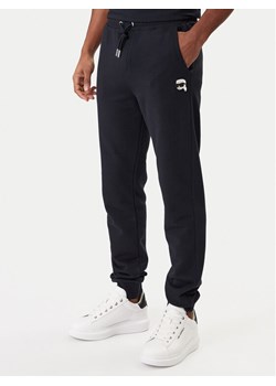 KARL LAGERFELD Spodnie dresowe 705713 561900 Granatowy Regular Fit ze sklepu MODIVO w kategorii Spodnie męskie - zdjęcie 188007765