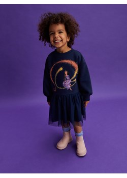 Reserved - Sukienka Wish - granatowy ze sklepu Reserved w kategorii Sukienki dziewczęce - zdjęcie 188008757