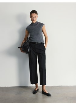 Reserved - Spodnie z kantem - czarny ze sklepu Reserved w kategorii Spodnie damskie - zdjęcie 188008767