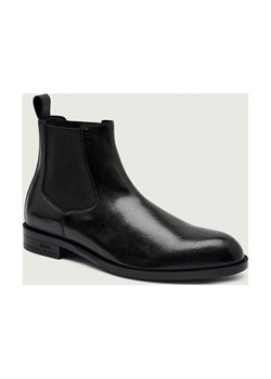 BOSS BLACK Skórzane sztyblety Tayil_Cheb_bu ze sklepu Gomez Fashion Store w kategorii Buty zimowe męskie - zdjęcie 188008996