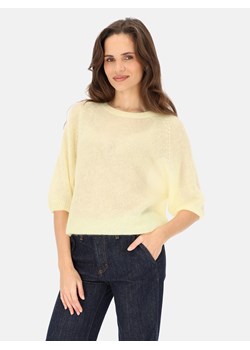 Żółty sweter moherowy damski L'AF Era ze sklepu Eye For Fashion w kategorii Swetry damskie - zdjęcie 188009859