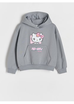 Reserved - Bluza Hello Kitty - ciemnoszary ze sklepu Reserved w kategorii Bluzy dziewczęce - zdjęcie 188010025