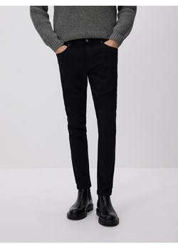 Reserved - Bawełniane spodnie skinny - czarny ze sklepu Reserved w kategorii Spodnie męskie - zdjęcie 188010029