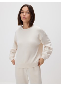 Reserved - Bluza z modalem - beżowy ze sklepu Reserved w kategorii Bluzy damskie - zdjęcie 188010346