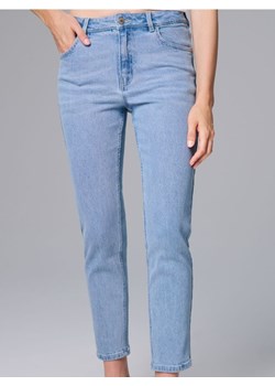 Sinsay - Spodnie jeansowe mom comfort fit - niebieski ze sklepu Sinsay w kategorii Jeansy damskie - zdjęcie 188010665