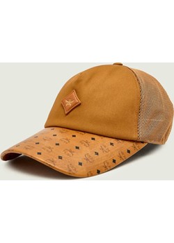 MCM Bejsbolówka Diamond | z dodatkiem skóry ze sklepu Gomez Fashion Store w kategorii Czapki z daszkiem męskie - zdjęcie 188010976