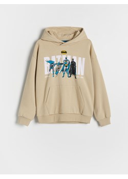 Reserved - Bluza Batman - beżowy ze sklepu Reserved w kategorii Bluzy chłopięce - zdjęcie 188011109