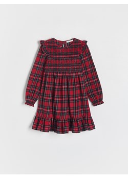 Reserved - Sukienka w kratę - wielobarwny ze sklepu Reserved w kategorii Sukienki dziewczęce - zdjęcie 188011167
