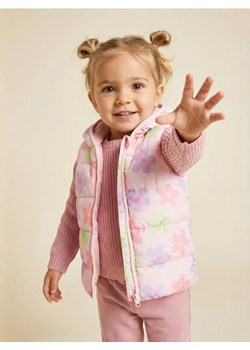 Sinsay - Pikowana kamizelka z kapturem - różowy ze sklepu Sinsay w kategorii Kamizelki niemowlęce - zdjęcie 188011486