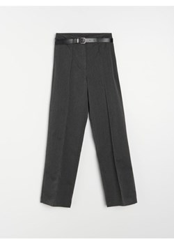 Sinsay - Spodnie z przeszytym kantem - szary ze sklepu Sinsay w kategorii Spodnie damskie - zdjęcie 188011487