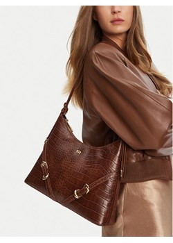 Torebka Gino Rossi CEO-ASALA-KQ30A Brązowy ze sklepu eobuwie.pl w kategorii Torebki damskie - zdjęcie 188011545