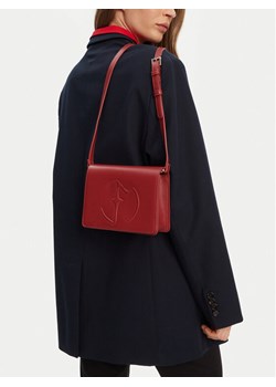 Torebka Eva Minge EO-ALIYA-LDA8225 Bordowy ze sklepu eobuwie.pl w kategorii Listonoszki - zdjęcie 188011559