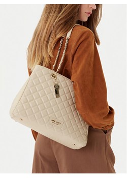 Torebka Nine West CEO-IDAHO-I-LDA8005 Écru ze sklepu eobuwie.pl w kategorii Torebki damskie - zdjęcie 188011599