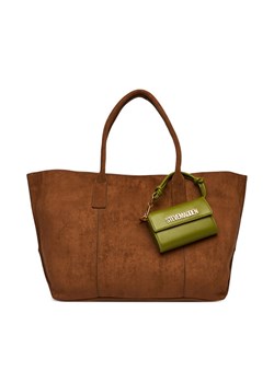 Torebka Steve Madden Bantonia 13002291 Brązowy ze sklepu eobuwie.pl w kategorii Torby Shopper bag - zdjęcie 188011607