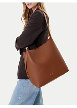 Torebka Gino Rossi C-THANA-KQ031 Brązowy ze sklepu eobuwie.pl w kategorii Torby Shopper bag - zdjęcie 188011645