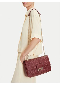 Torebka Nine West CEO-Astoria-Allure-LX10165 Bordowy ze sklepu eobuwie.pl w kategorii Kopertówki - zdjęcie 188011655
