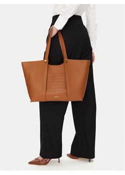Torebka Gino Rossi C-LX10146 Brązowy ze sklepu eobuwie.pl w kategorii Torby Shopper bag - zdjęcie 188011678