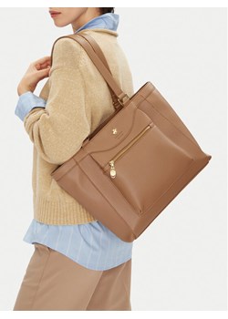 Torebka Beverly Hills Polo Club C-BHPC-L-002-08 Beżowy ze sklepu eobuwie.pl w kategorii Torby Shopper bag - zdjęcie 188011696
