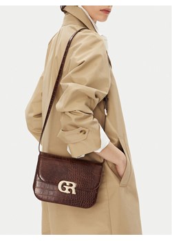 Torebka Gino Rossi CEO-LINA-KQ44-CROCCO Brązowy ze sklepu eobuwie.pl w kategorii Torebki damskie - zdjęcie 188011825