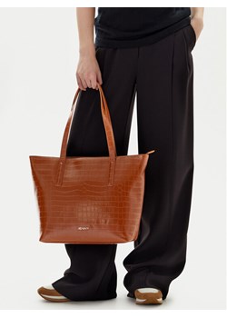 Torebka JENNY C-JEN-L-011-08 Brązowy ze sklepu eobuwie.pl w kategorii Torby Shopper bag - zdjęcie 188011829